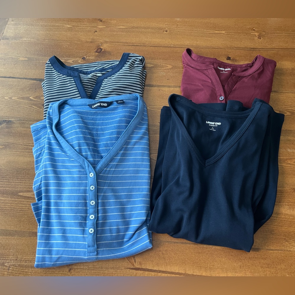 Lands End Top Lot (4 shirts)